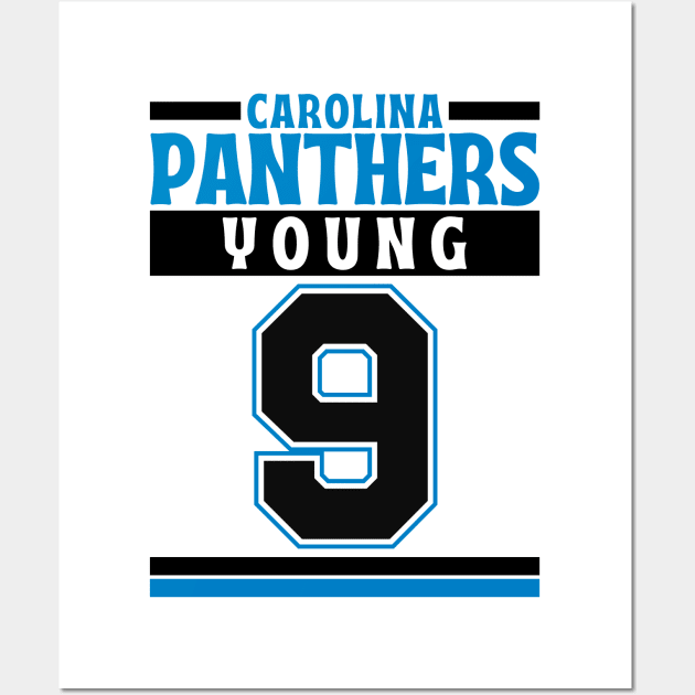 Carolina Panthers Young 9 Edition 3 Wall Art by Astronaut.co